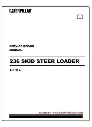 2004 cat 236 skid steer|236 cat skid steer troubleshooting.